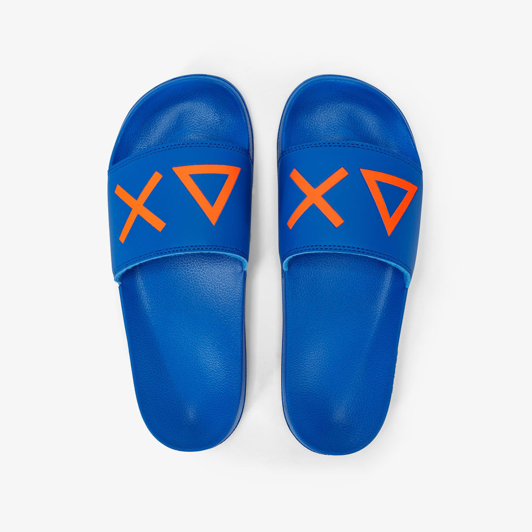 Sun68 SLIPPERS LOGO uomo X34103-58 royal