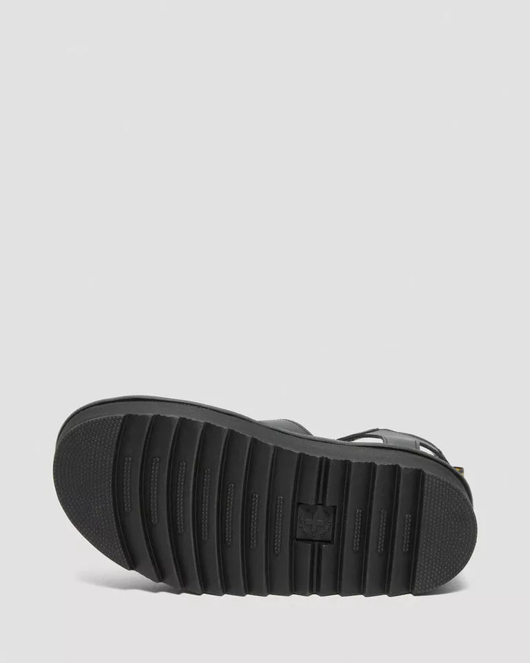 Dr. Martens 27296001 Blaire Quad sandalo gladiatore nero