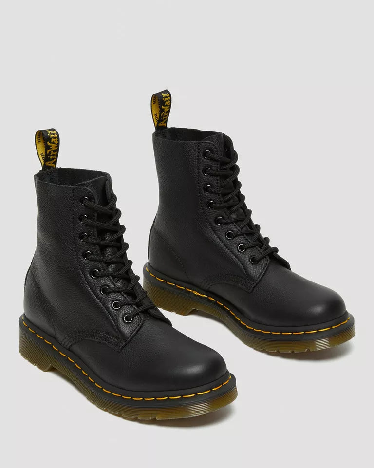 Dr. Martens anfibi 1460 pascal in pelle virginia nero 13512006