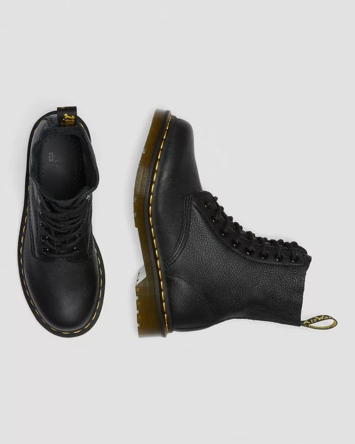 Dr. Martens anfibi 1460 pascal in pelle virginia nero 13512006