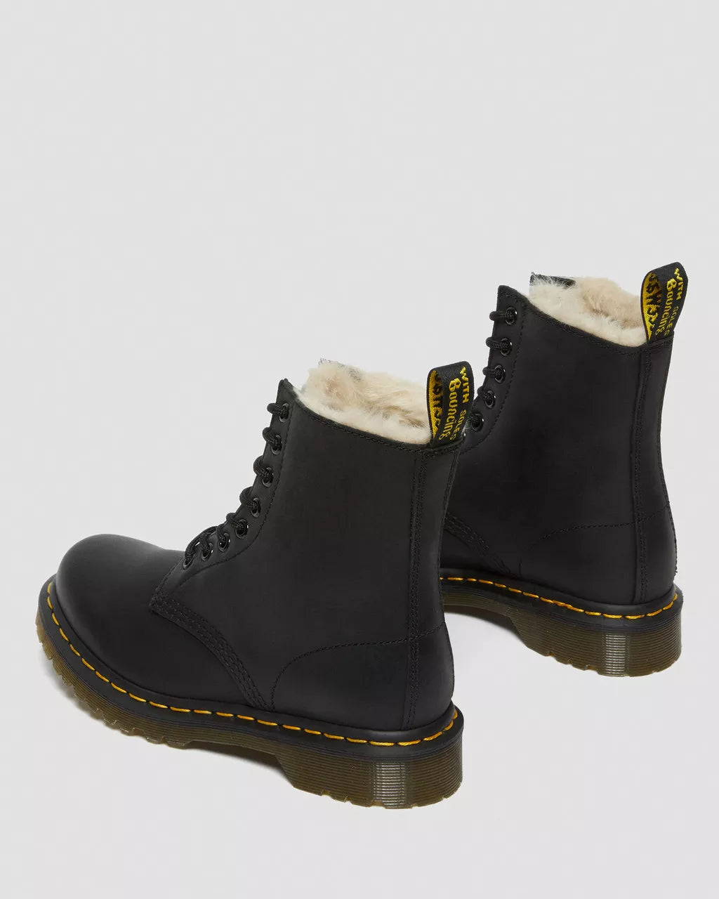 Dr. Martens anfibi 1460 serena nero 21797001