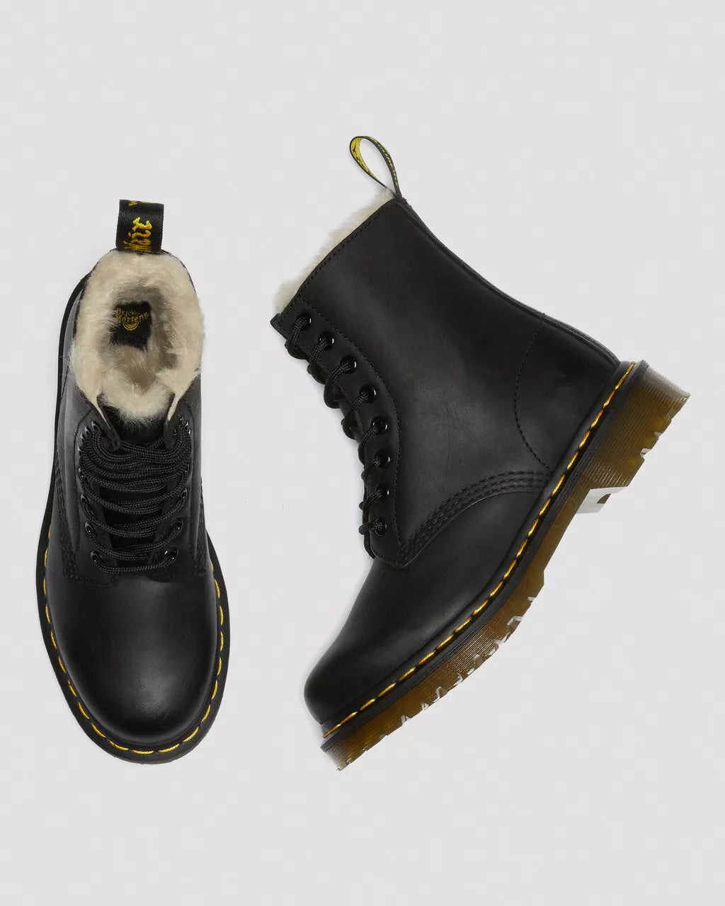 Dr. Martens anfibi 1460 serena nero 21797001