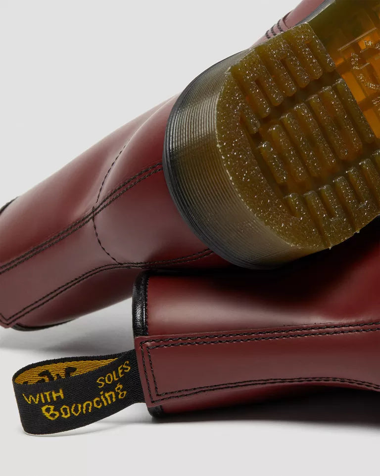 Dr. Martens anfibi 1460 in pelle smooth bordeaux 11822600