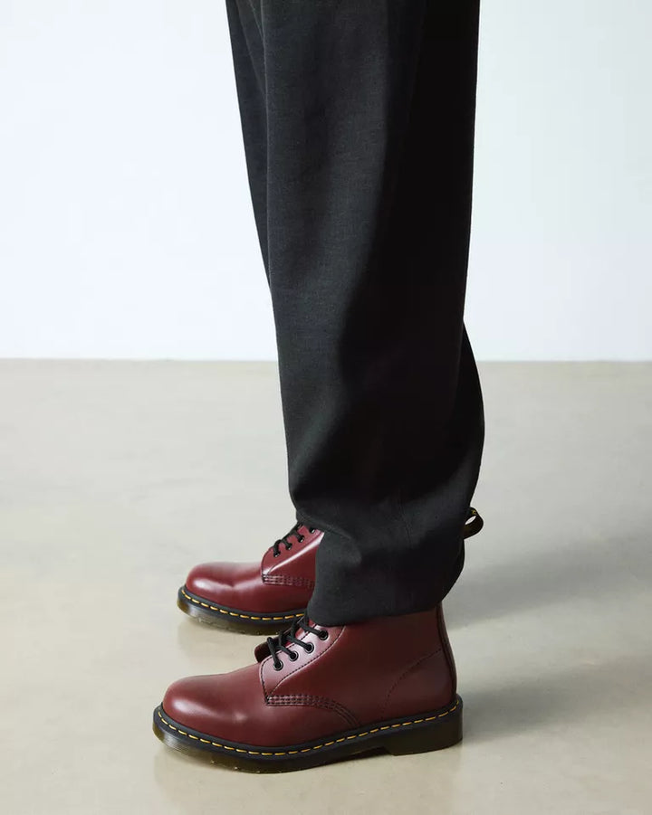 Dr. Martens anfibi 1460 in pelle smooth bordeaux 11822600