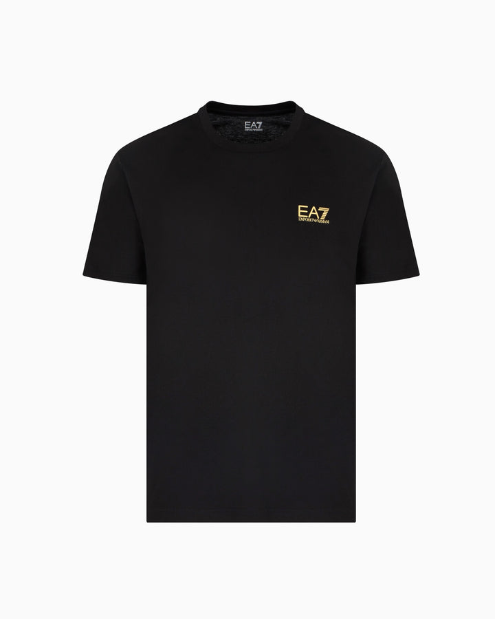 EA7 Man Armani T-SHIRT 8NPT25-0208 BLACK ORO