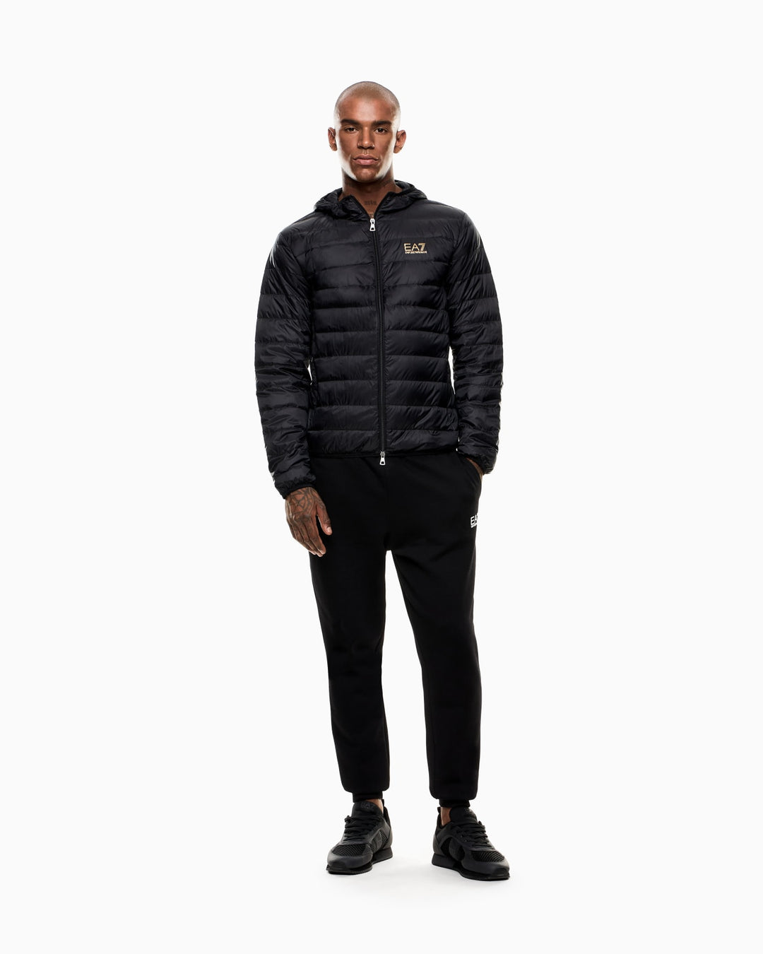 EA7 Man Armani DOWN JACKET 8NPB24-0208 BLACK