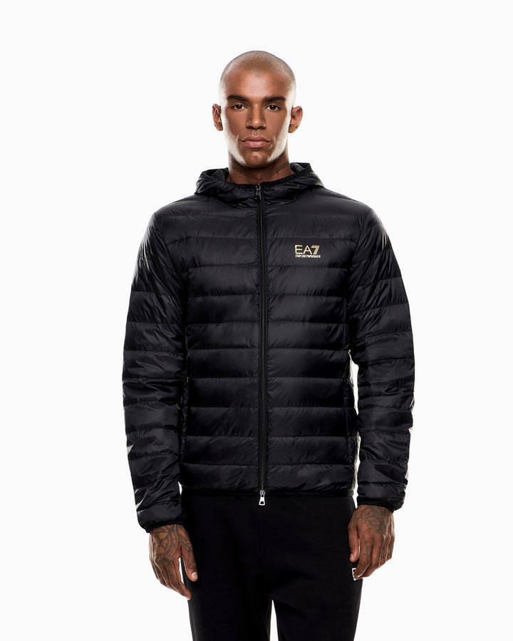 EA7 Man Armani DOWN JACKET 8NPB24-0208 BLACK