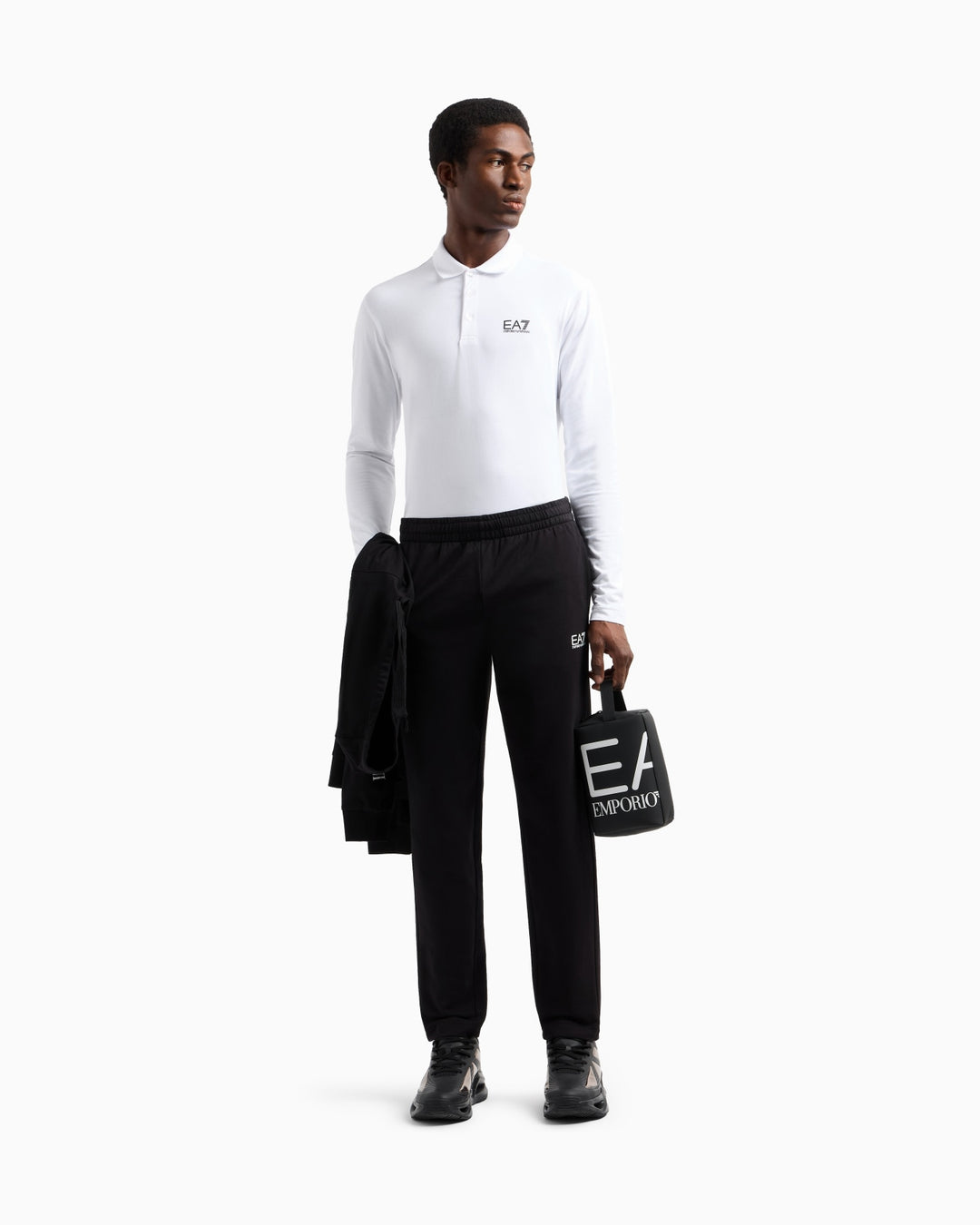 EA7 Man Armani POLO SHIRT 8NPF15-1100 WHITE