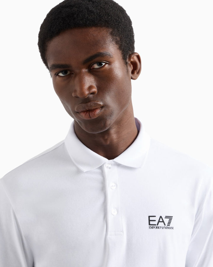 EA7 Man Armani POLO SHIRT 8NPF15-1100 WHITE