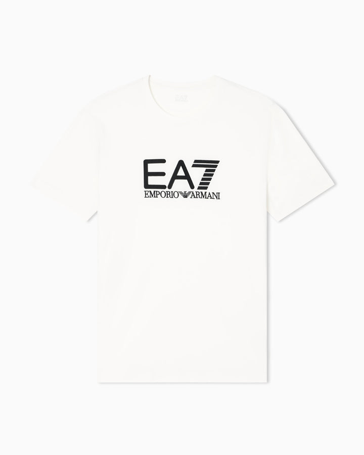 EA7 Man Armani T-SHIRT 7M000899-M1166 CREAM / BLACK