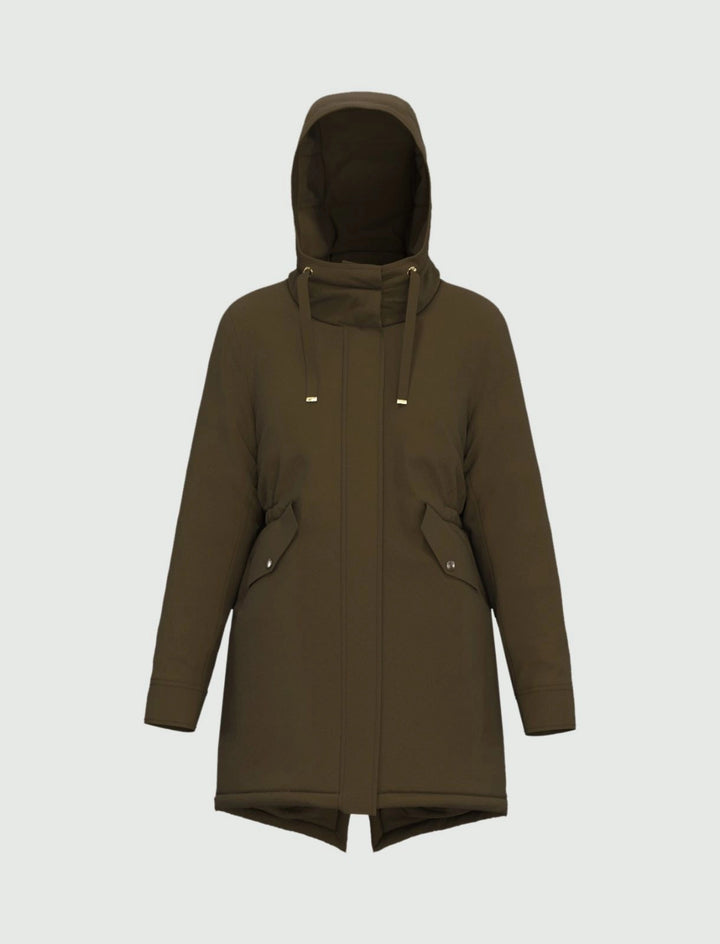 Emme Marella Parka VIRGIN-004 verde militare