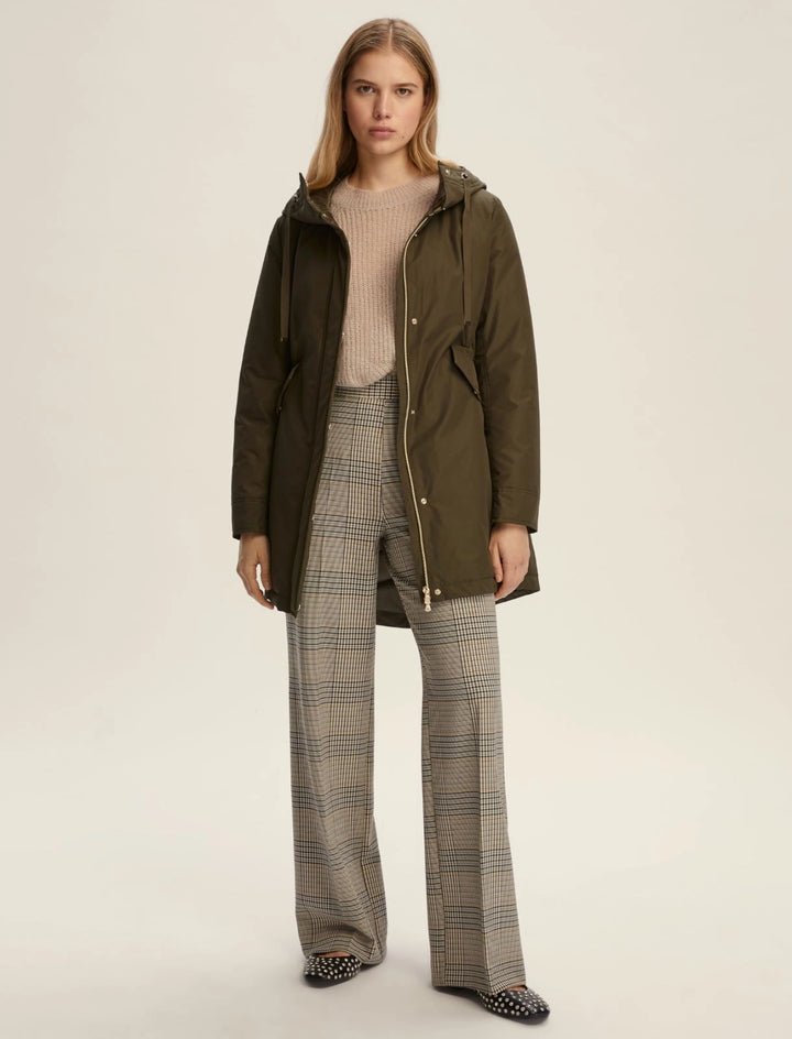 Emme Marella Parka VIRGIN-004 verde militare