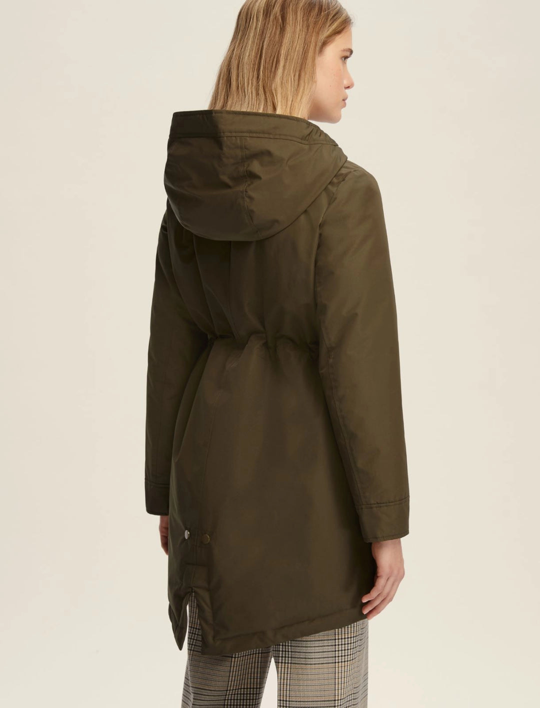 Emme Marella Parka VIRGIN-004 verde militare