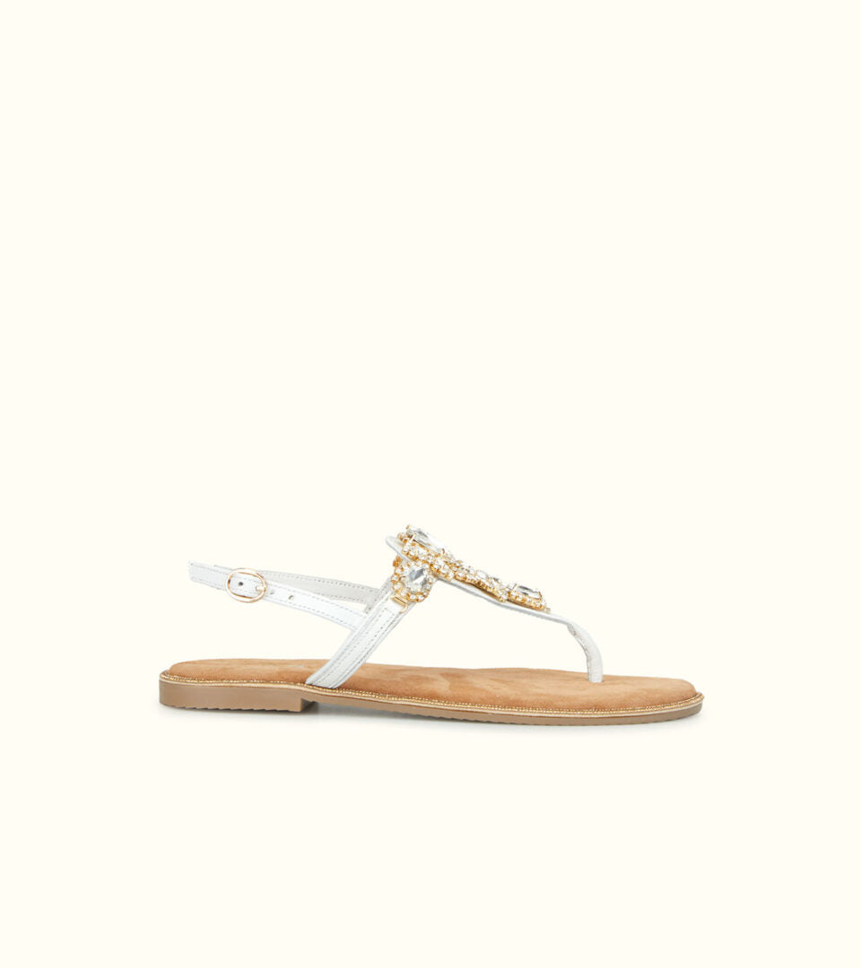 Keys sandalo gioiello K7950 bianco