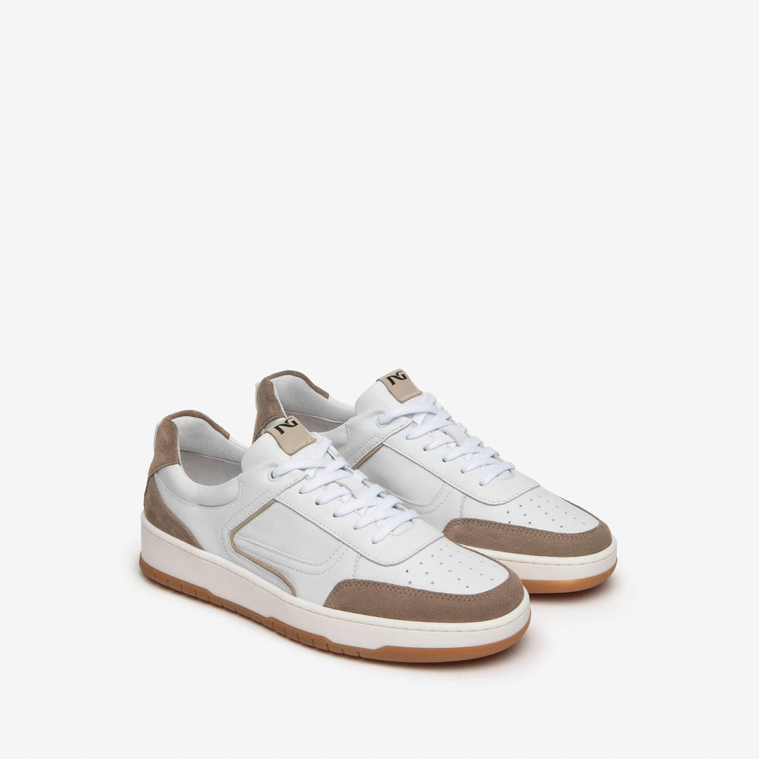 Nero Giardini E400230U-501 sneaker bianco - beige