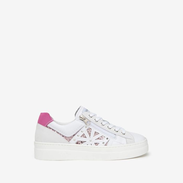 Nero Giardini E409931D-707 sneaker bianco - fuxia