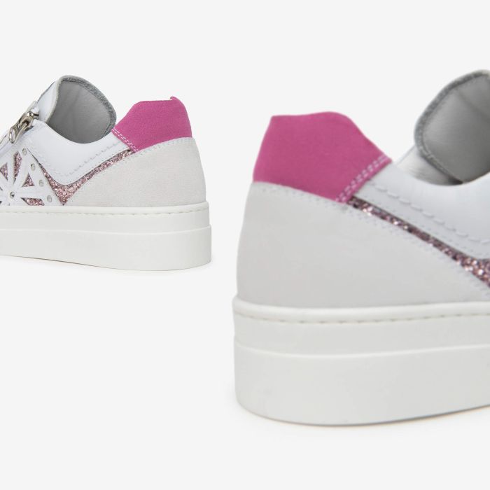 Nero Giardini E409931D-707 sneaker bianco - fuxia