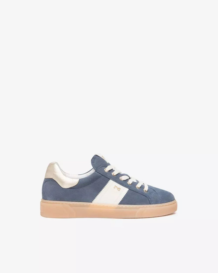 NeroGiardini E513004D-203 sneaker suede blu