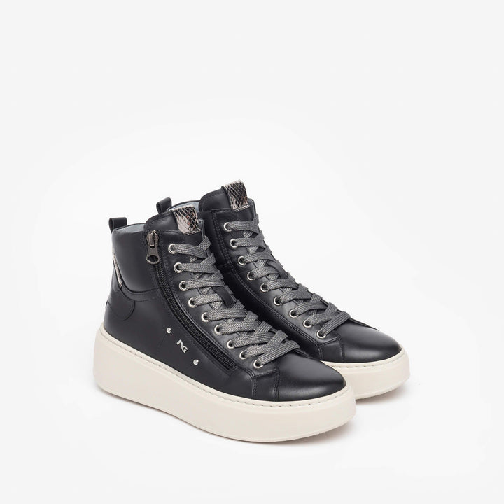 NeroGiardini I308462D-100 sneaker mid nero