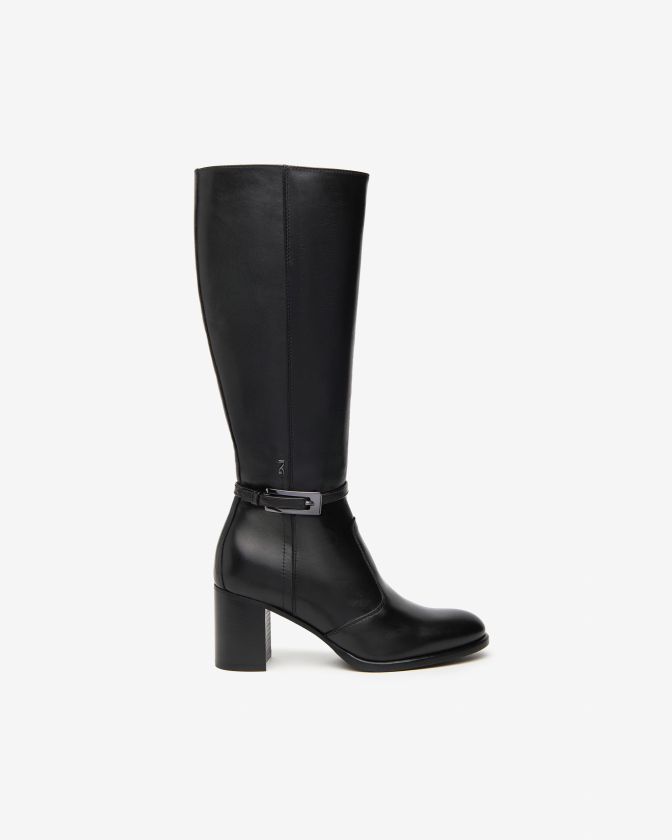 NeroGiardini Stivale I410955D-100 in pelle nero