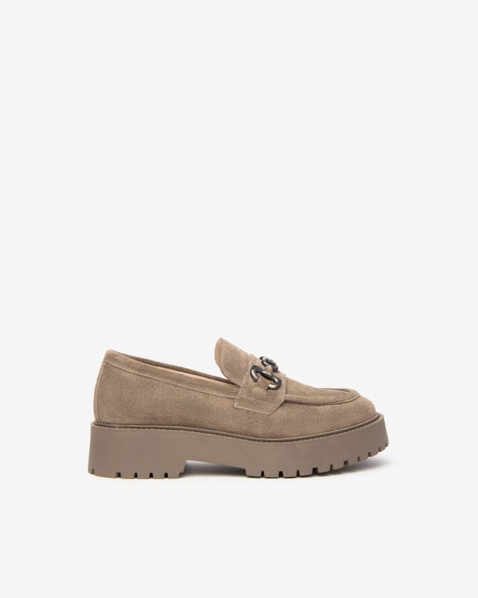 NeroGiardini Mocassino I411390D-501 in pelle beige