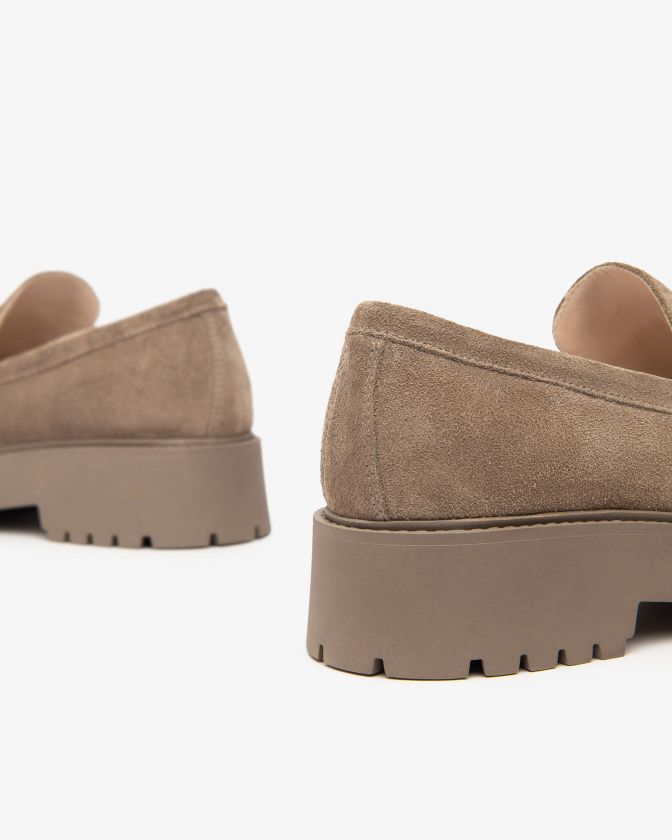 NeroGiardini Mocassino I411390D-501 in pelle beige
