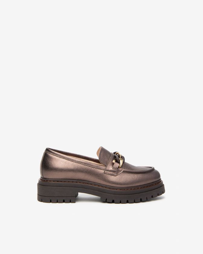 NeroGiardini Mocassino I411416D-300 in pelle bronzo