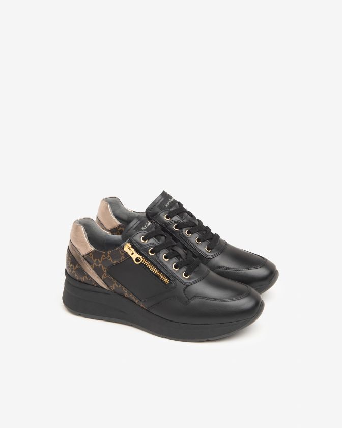 NeroGiardini Sneakers I411510D-100 in pelle nero