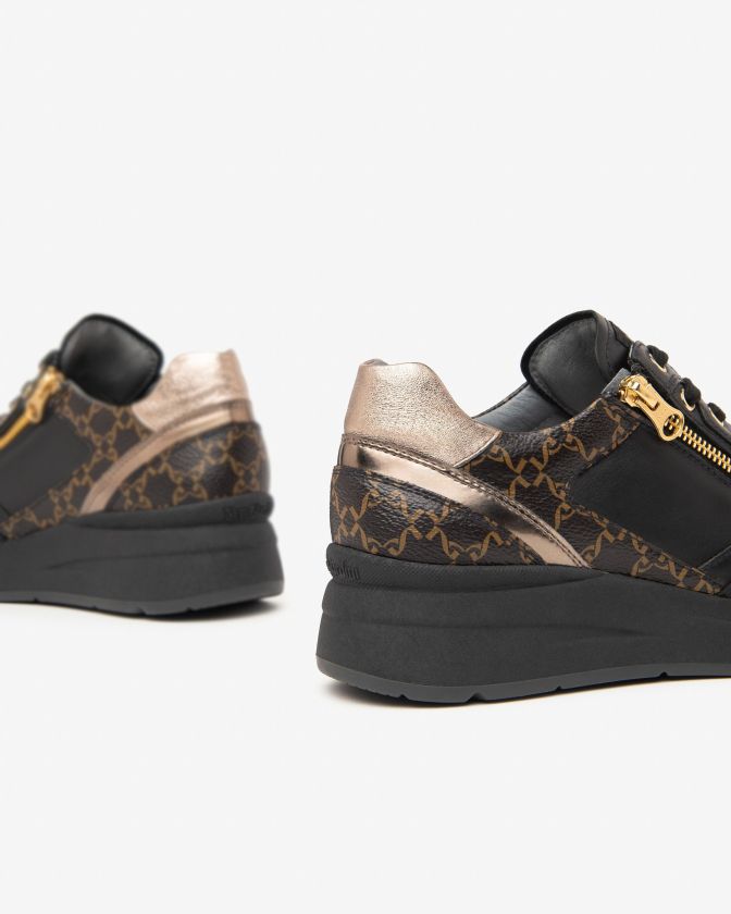 NeroGiardini Sneakers I411510D-100 in pelle nero