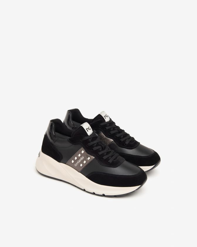 NeroGiardini Sneakers I411520D-100 in pelle nero