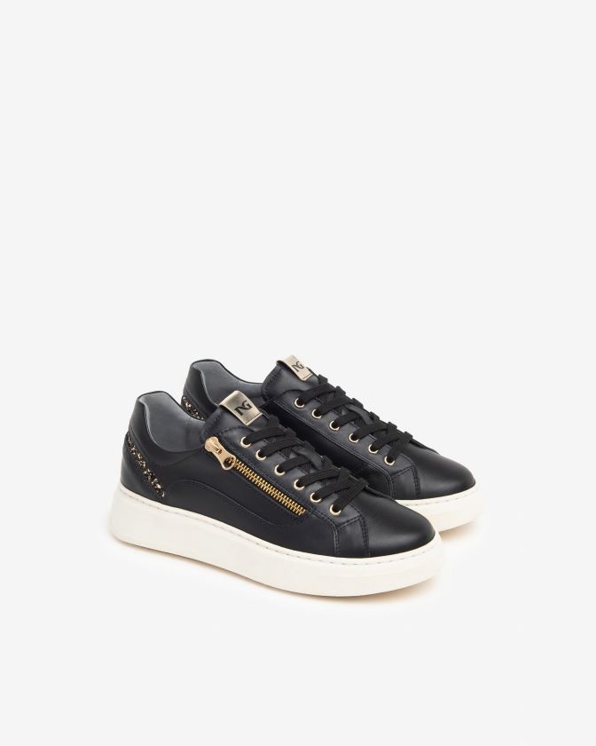 NeroGiardini Sneakers I411600D-100 in pelle nero