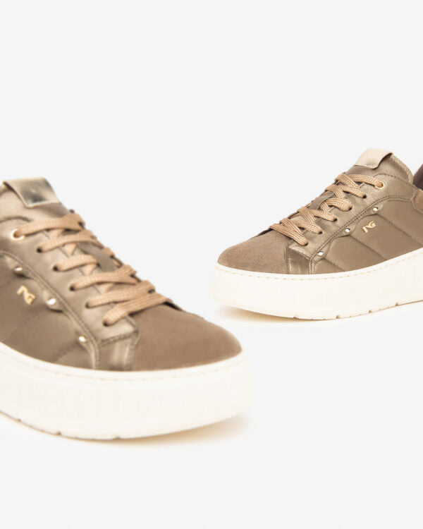 NeroGiardini Sneakers I411631D-501 in pelle bronzo