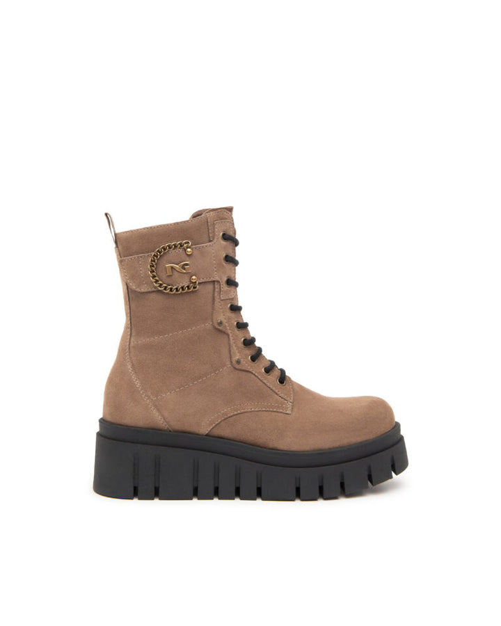 NeroGiardini Anfibi I411921D-442 in pelle beige