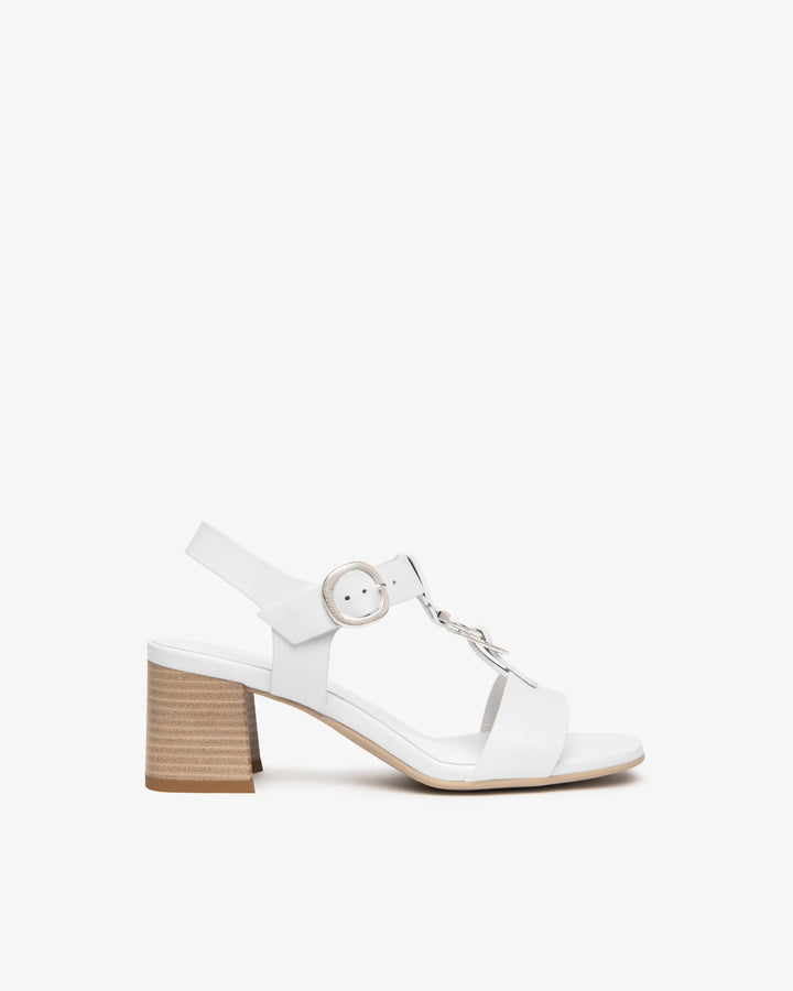 NeroGiardini sandalo E615870D-707 donna bianco