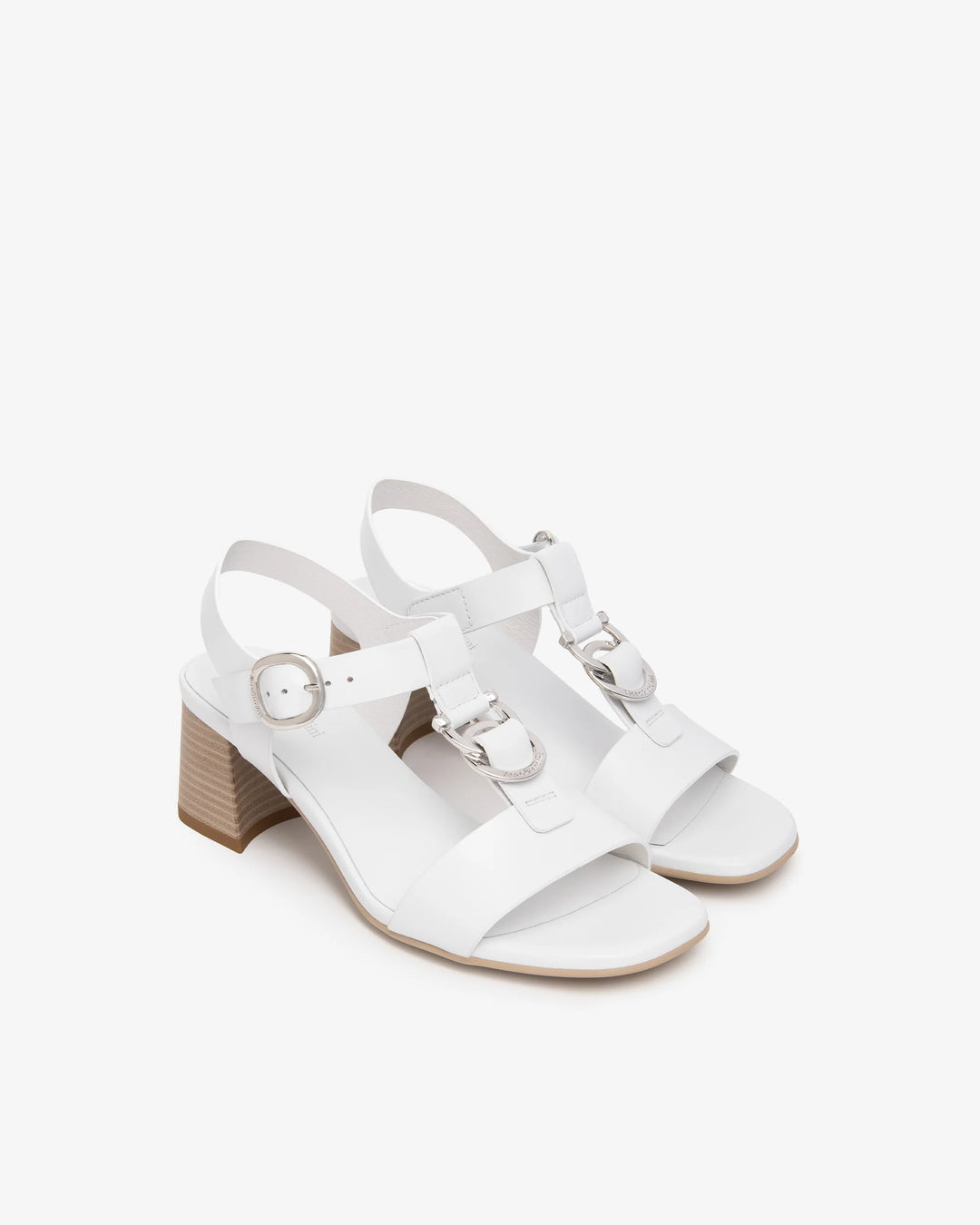 NeroGiardini sandalo E615870D-707 donna bianco