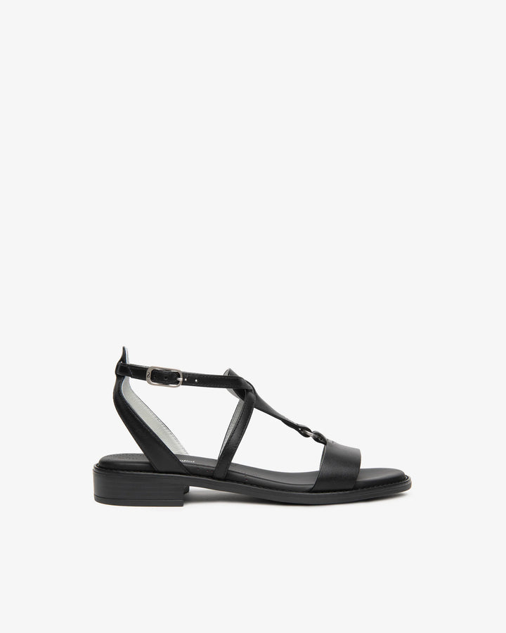 NeroGiardini sandalo E615895D-100 donna nero