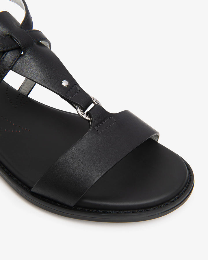 NeroGiardini sandalo E615895D-100 donna nero