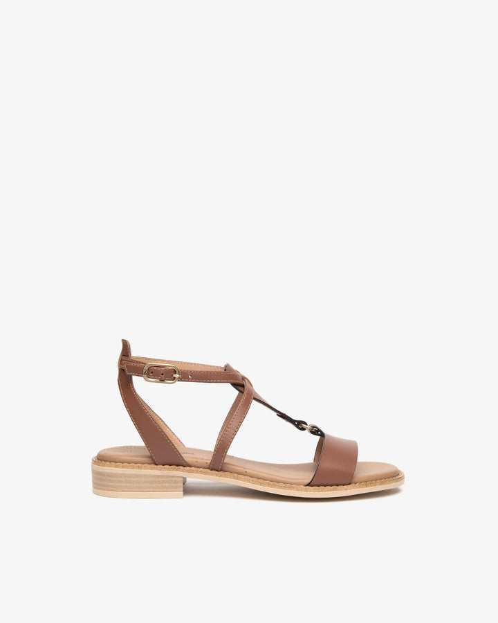 NeroGiardini sandalo E615895D-400 donna cuoio