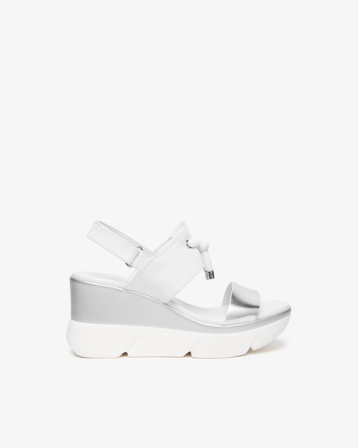 NeroGiardini sandalo E616061D-700 donna bianco