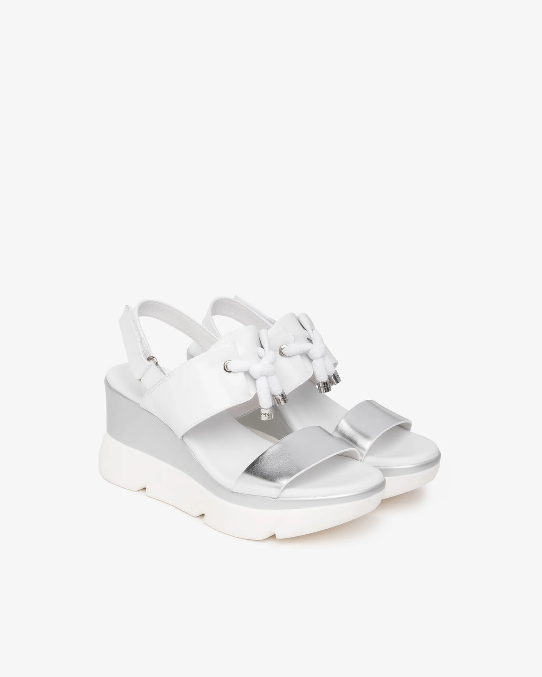 NeroGiardini sandalo E616061D-700 donna bianco