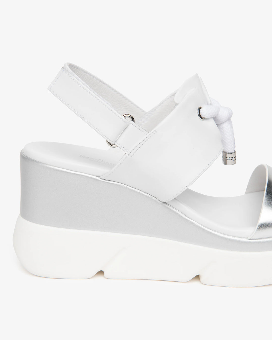 NeroGiardini sandalo E616061D-700 donna bianco