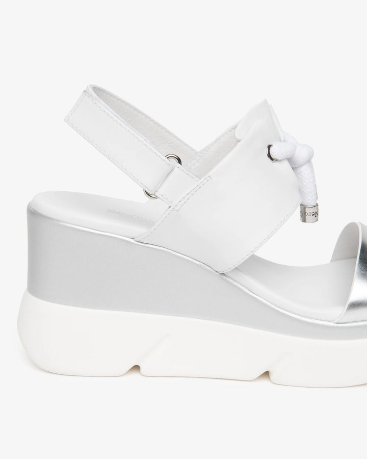 NeroGiardini sandalo E616061D-700 donna bianco