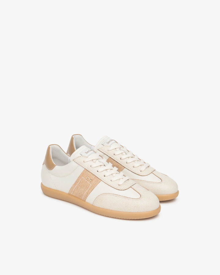NeroGiardini sneaker E612855D-702 avorio donna