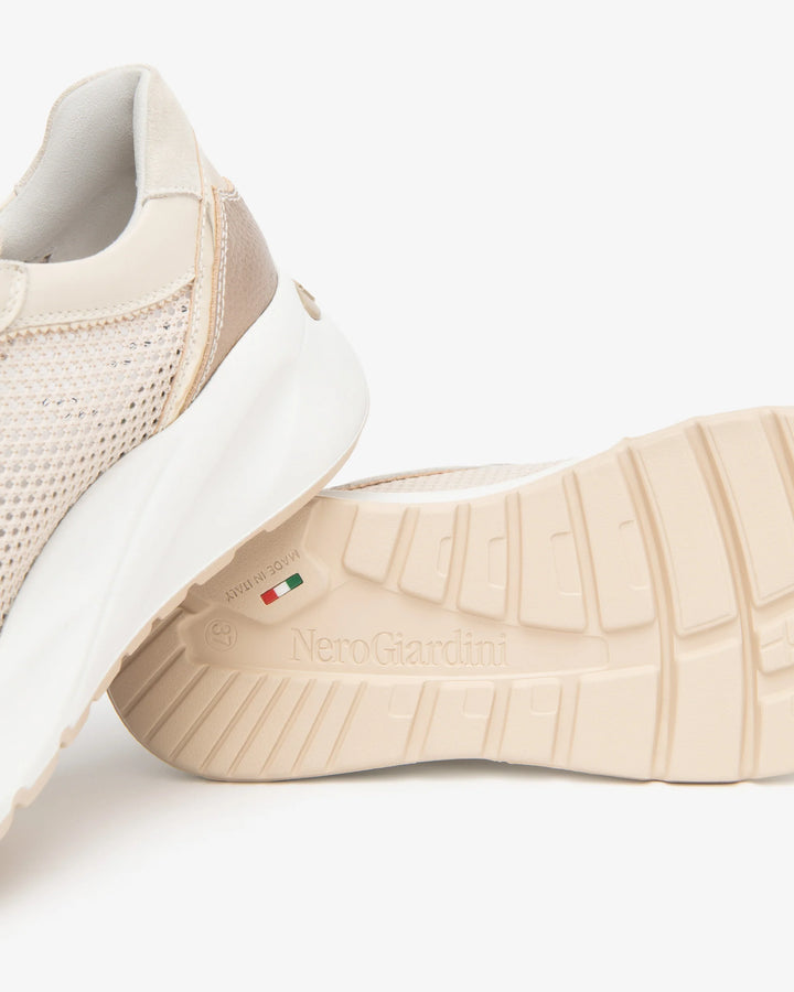 NeroGiardini sneaker E615180D-710 donna beige