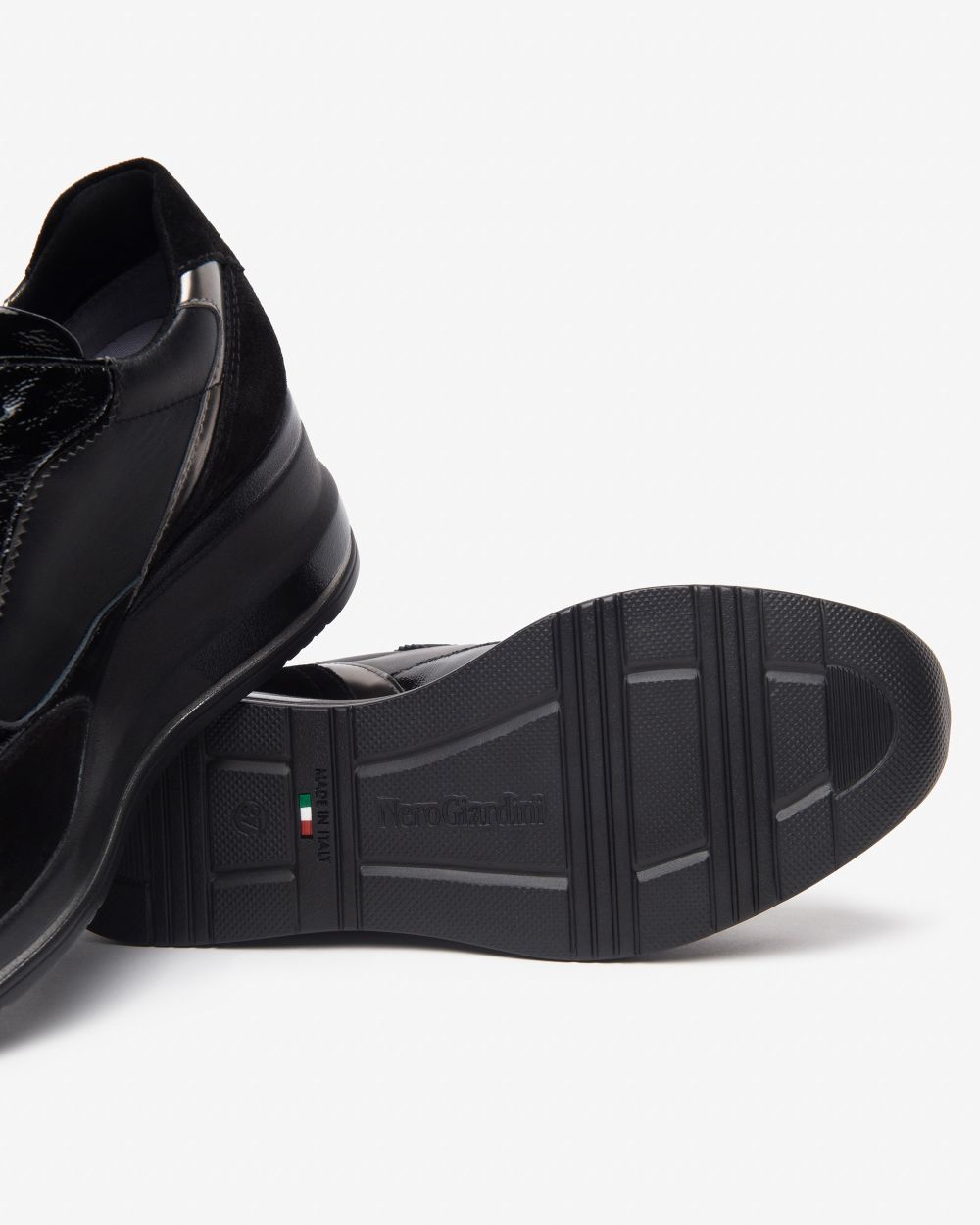 Nero Giardini sneaker zeppa I514130D-100 nero