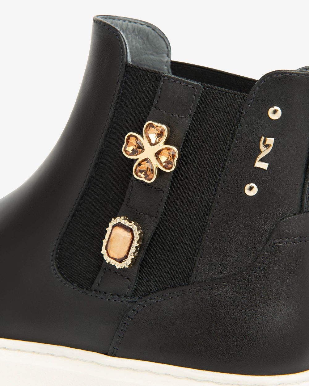 Nero Giardini stivale I514173D-100 nero