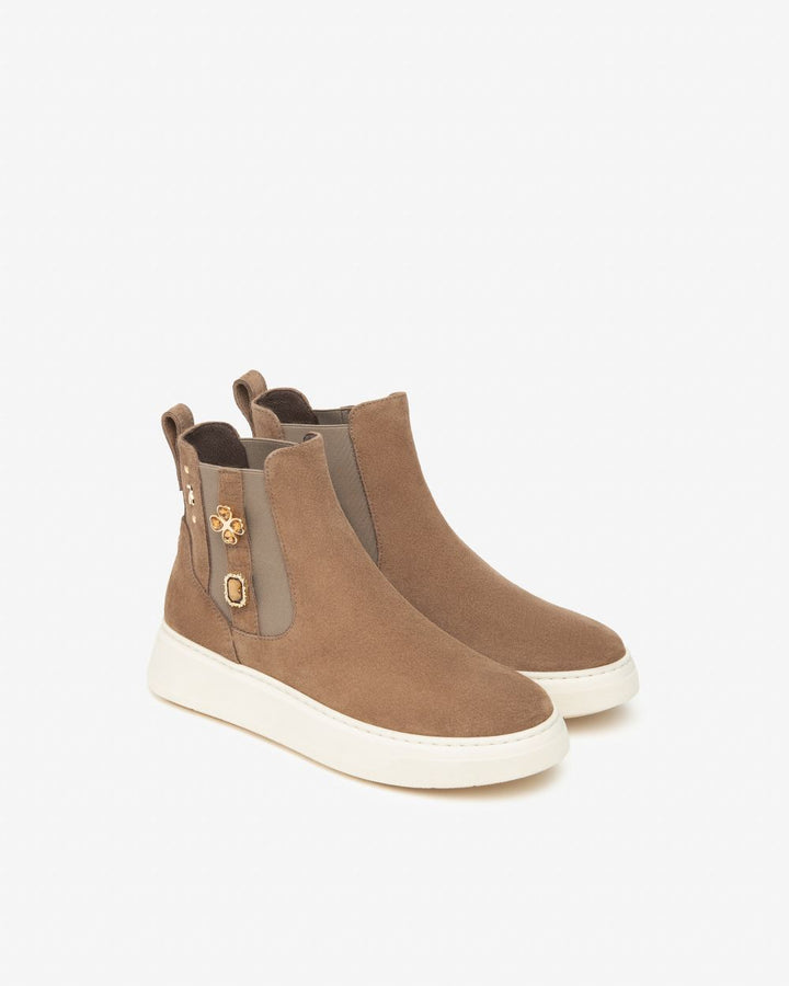 Nero Giardini stivale suede I514172D-501 marrone