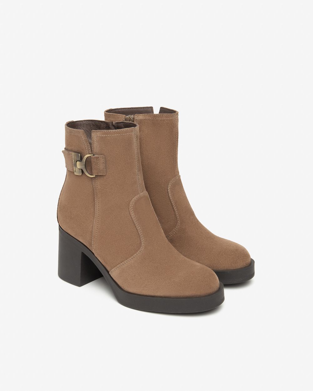 Nero Giardini stivale suede I513892D-442 marrone