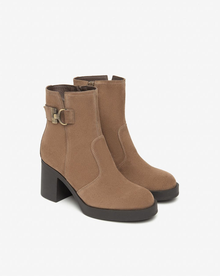 Nero Giardini stivale suede I513892D-442 marrone