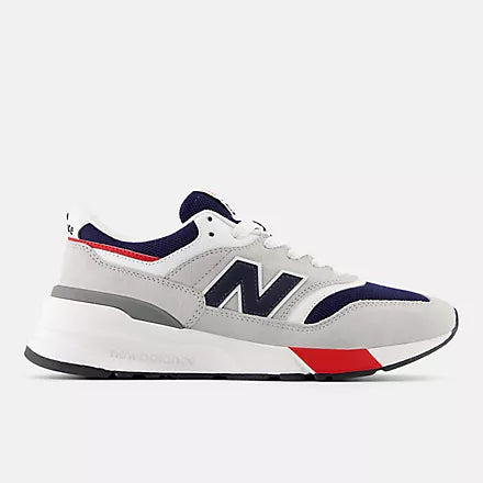 New Balance Sneaker Unisex 997 GREY/NAVY/RED U997REB